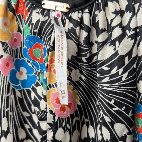 Free People Two Faced Reversible Mini dress size XSmall - Picture 4 of 9